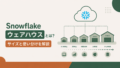 Snowflakeウェアハウスとは?サイズと使い分けを初心者向けに解説のサムネイル