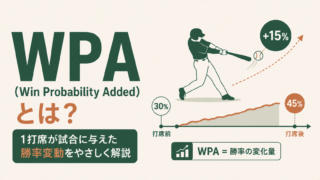 WPA(Win Probability Added)とは？1打席が試合に与えた勝率変動をやさしく解説のサムネイル
