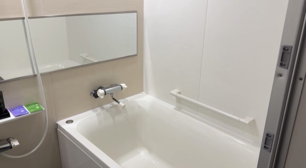 ホテルグレイスリー台北の浴室
